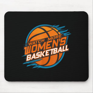 Watch more women's basketball support women mouse pad