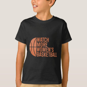 Watch More Women's Sketll Support Women On Sports  T-Shirt