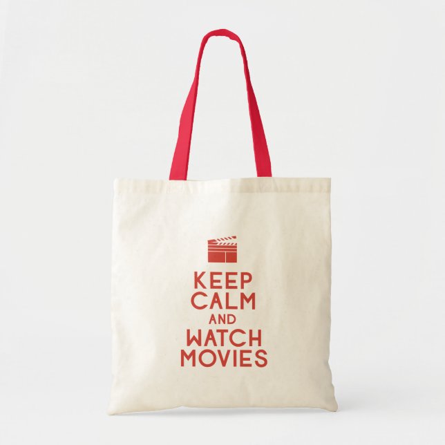 Watch movies tote bag (Front)