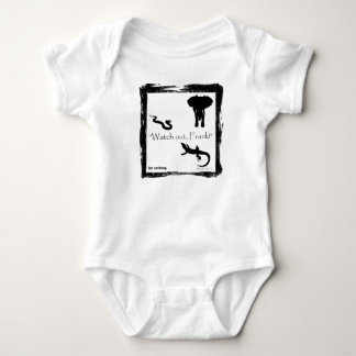 "Watch out, Frank!" Wild Things Onsie Baby Bodysuit