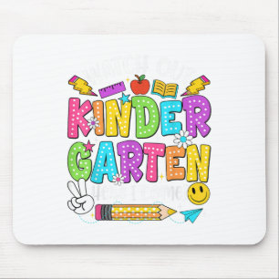 Watch Out Kindergarten Here I Come 1st Grade Back Mouse Pad