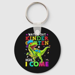 Watch Out Kindergarten Here I Come Dinosaurs Byck Keychain