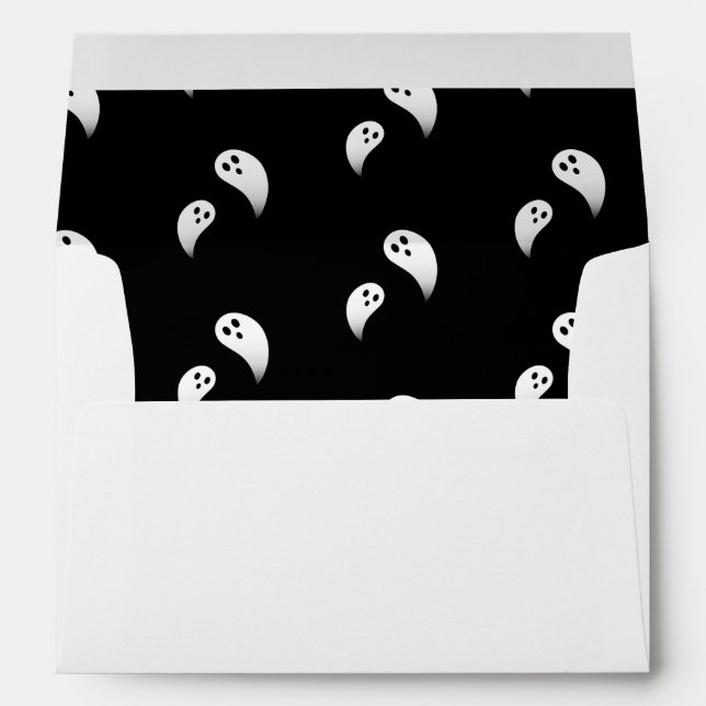 Watch Out On This Spooky Night Halloween Envelopes (Back (Bottom))