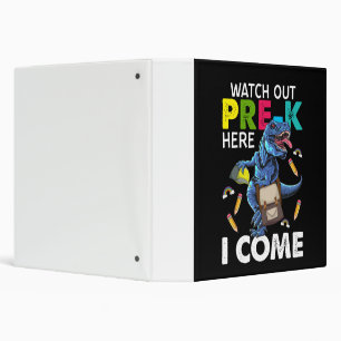 Watch Out Pre-k Here I Come Binder