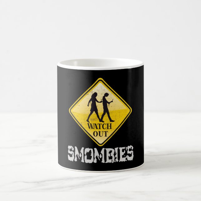 Watch out Smombies Coffee Mug (Center)