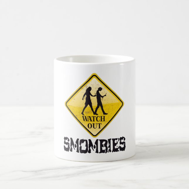 Watch out Smombies Coffee Mug (Center)