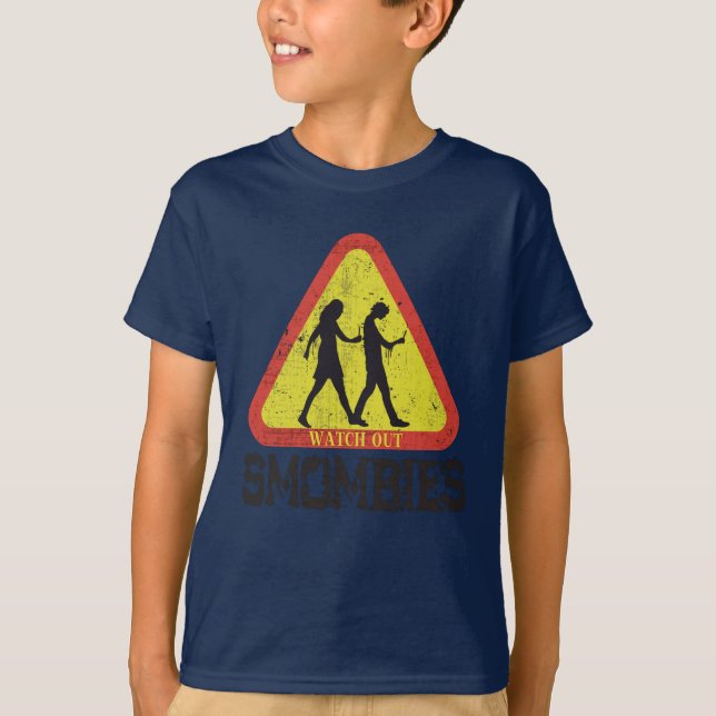 Watch out Smombies T-Shirt (Front)