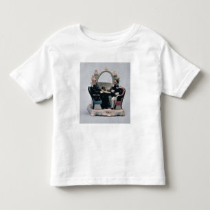 Watch stand in the style of a fairing toddler t-shirt