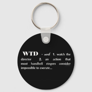 Watch the Director Keychain