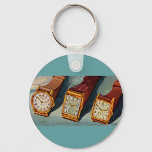 watch this! 1940s wristwatches keychain
