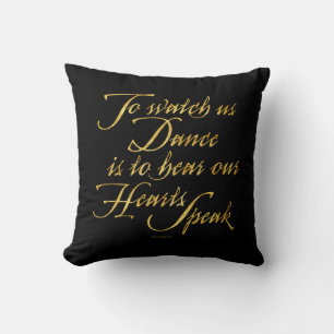 Watch Us Dance Throw Pillow