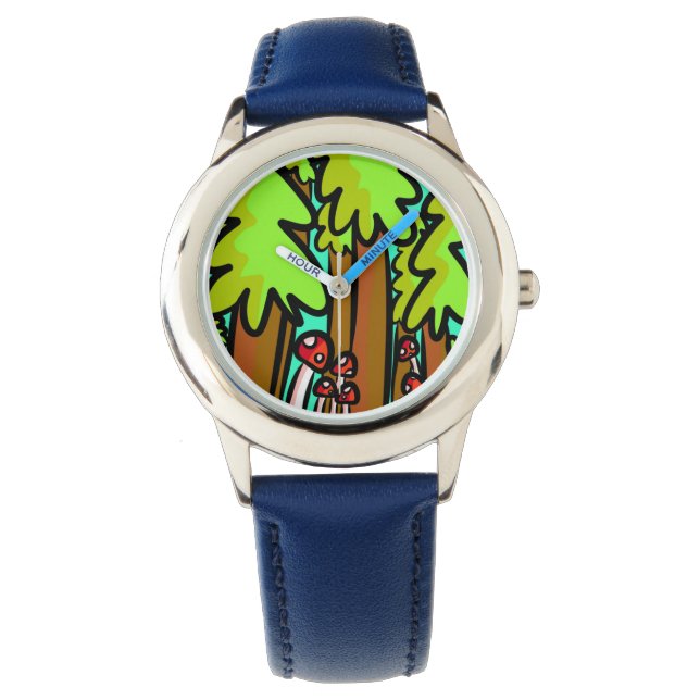 Watch with forest background (Front)