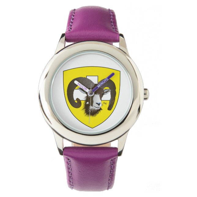 Watch with Swiss Design Schaffhausen Switzerland (Front)