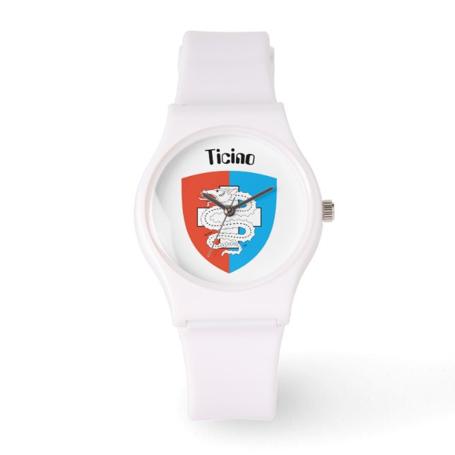Watch with Swiss Design Ticino Switzerland (Front)