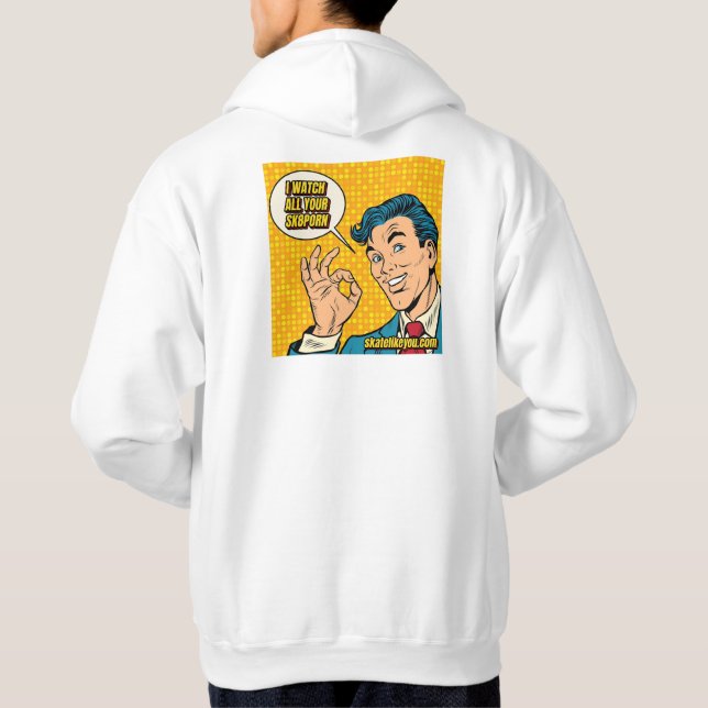 Watch Your Stuff Hoodie - Unisex (Back)