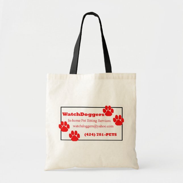 WatchDoggers! Tote Bag (Front)