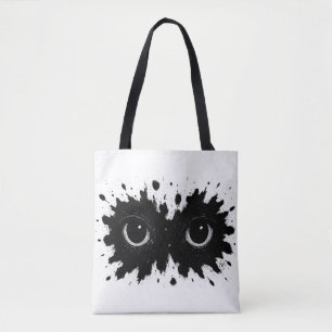 Watcher in the Ink: Eye‑Blot Sigil Tote Bag