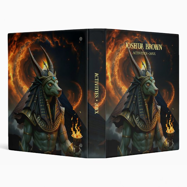 Watcher of the Afterlife – Anubis.   Binder (Background)