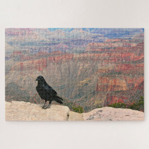 Watcher of the Canyon Jigsaw Puzzle