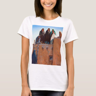 Watchers From the Housetop by Maynard Dixon T-Shirt