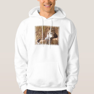 Watchful Leopard Hooded Sweatshirt