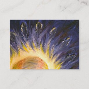 Watchful Mind Business Card Blank