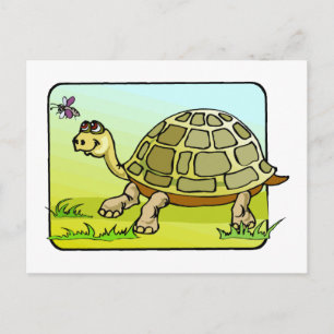 Watchful Turtle Postcard
