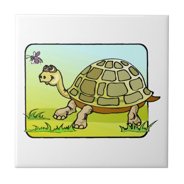 Watchful Turtle Tile (Front)