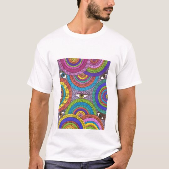 Watchful Universe Mandala Art Tee