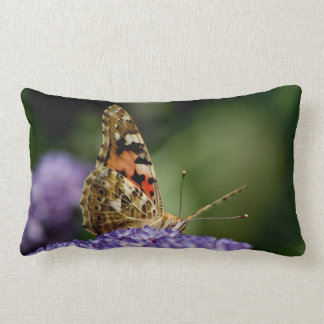 Watching and Waiting butterfly Lumbar Pillow