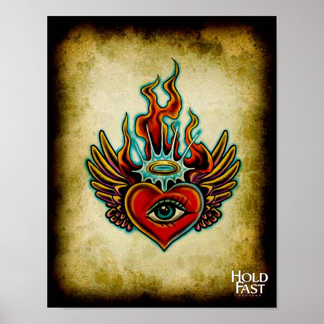 Watching Angel Eye Poster (Front)