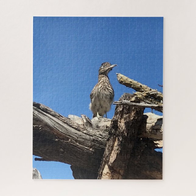 Watching for Mr. Coyote  Jigsaw Puzzle (Vertical)