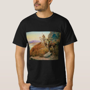 Watching for the White Man's Boats by OC Seltzer T-Shirt