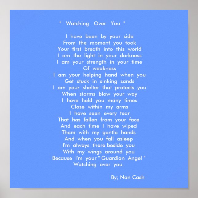 Watching Over You Poster (Front)