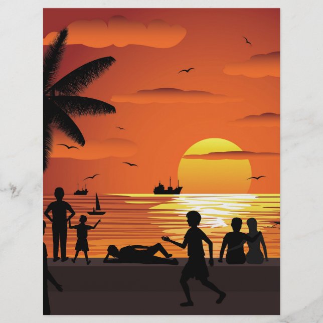 watching sunset (Front)