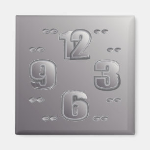 watching the clock magnet