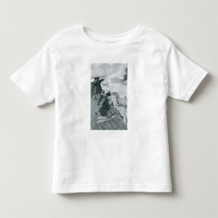 Watching the Fight at Bunker Hill illustration Toddler T-shirt