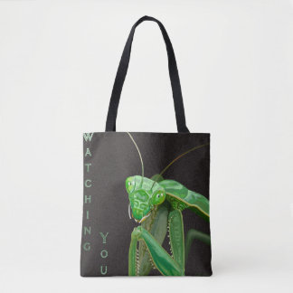 Watching You - Green Version Tote Bag
