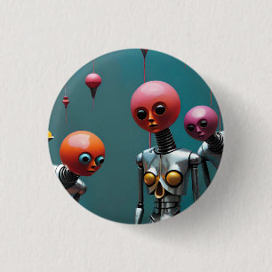 Watching You in Your Sleep 1 Inch Round Button