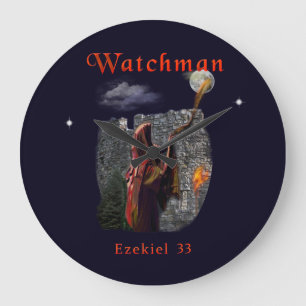 Watchman Large Clock