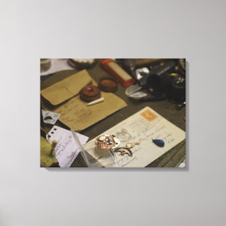 Watchsmith's workshop canvas print