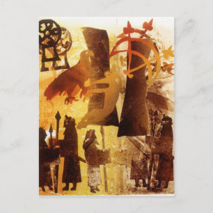 Watchstone and Symbols Postcard