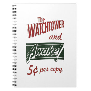 Watchtower & Awake Notebook