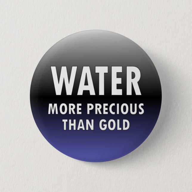 WATER 2 INCH ROUND BUTTON (Front)