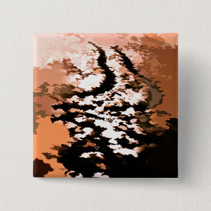 WATER 2 INCH SQUARE BUTTON
