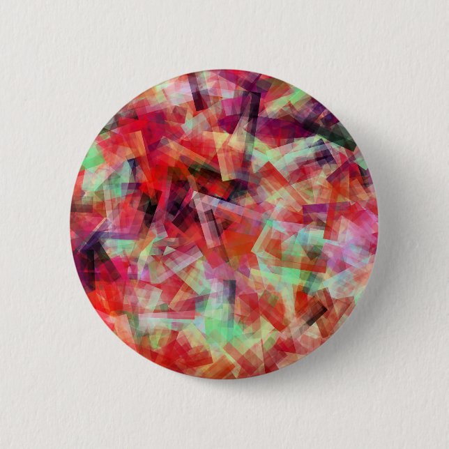 WATER ABSTRACT 2 2 INCH ROUND BUTTON (Front)