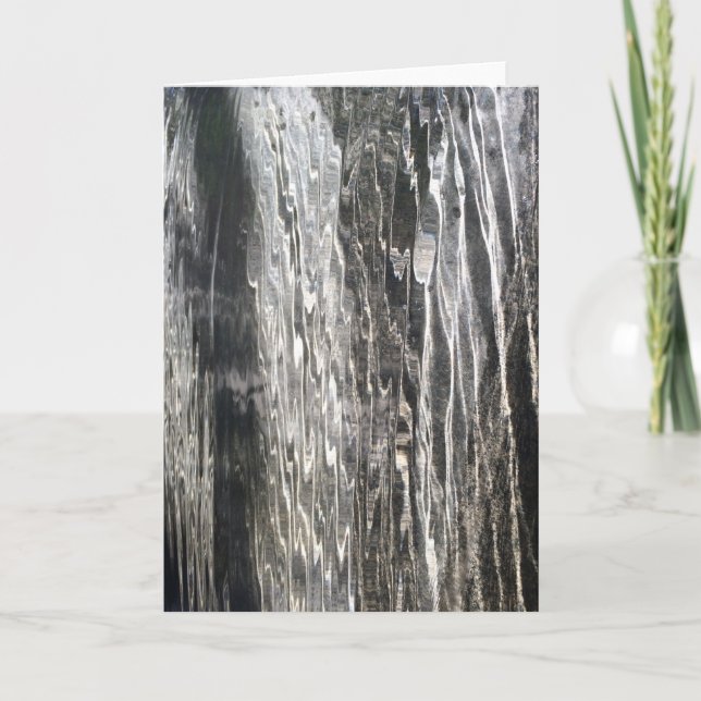 Water - abstract art - Greeting Card (Front)