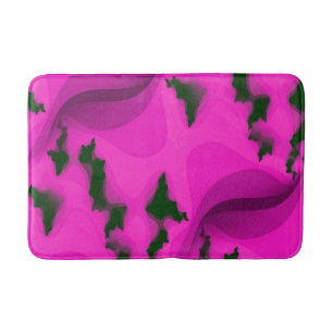 WATER ABSTRACT BATH MAT