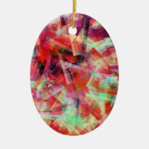 WATER ABSTRACT CERAMIC ORNAMENT