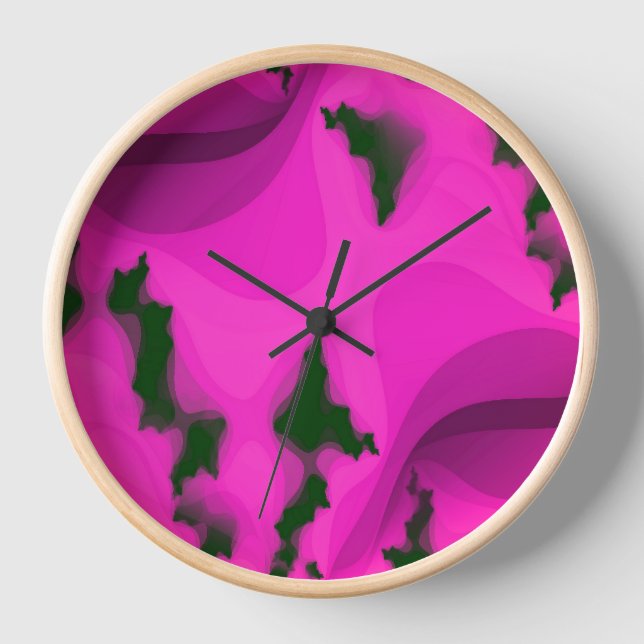 WATER ABSTRACT CLOCK (Front)